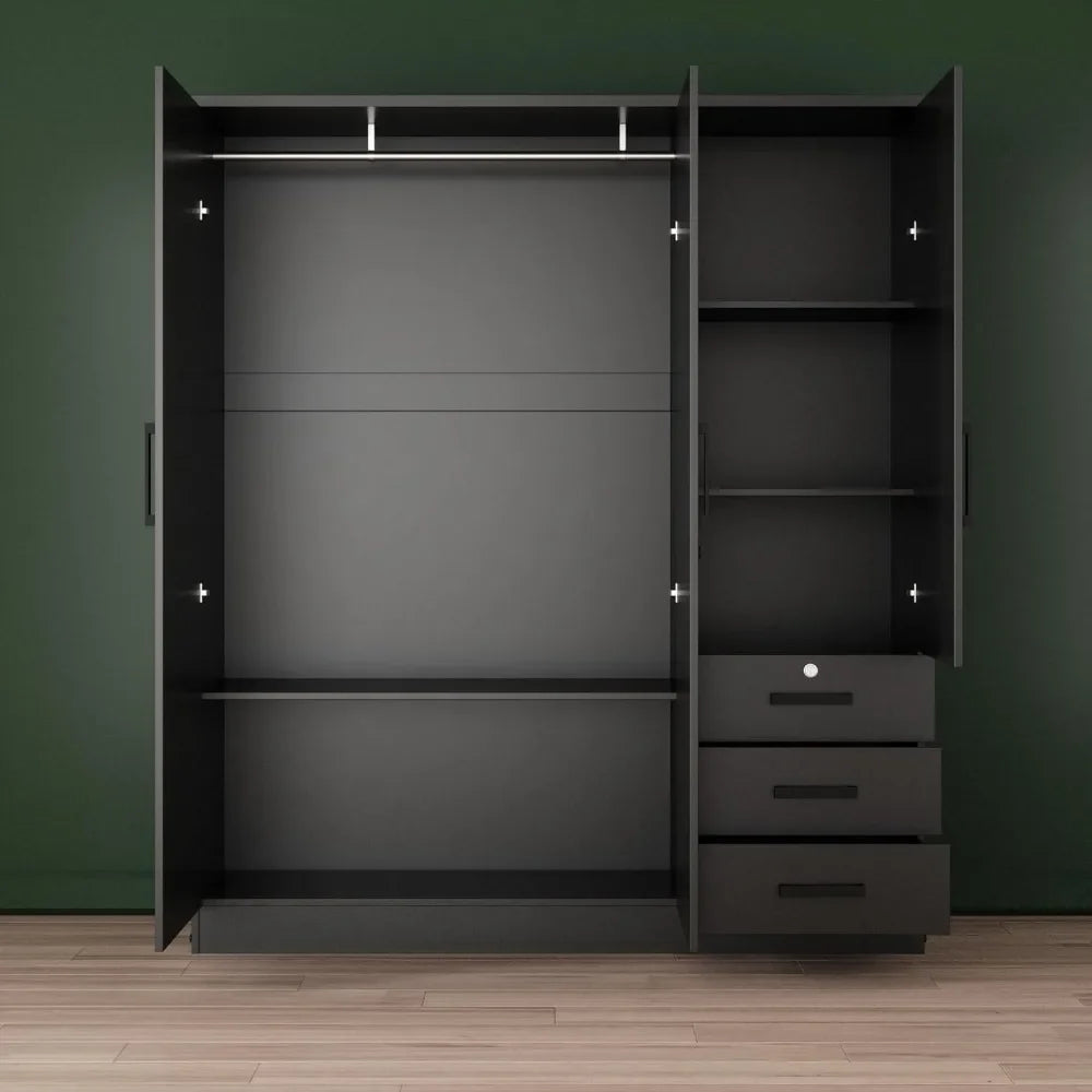 Mirror Door Wardrobe