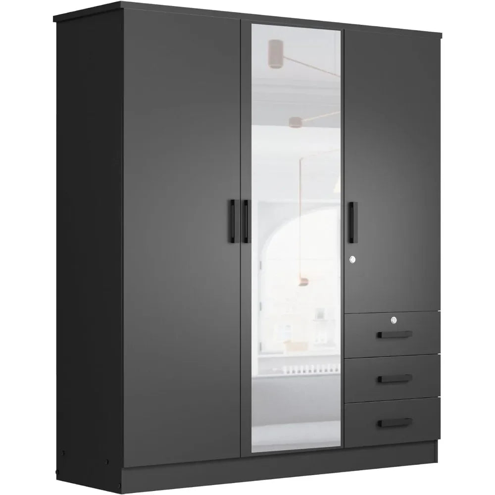 Mirror Door Wardrobe