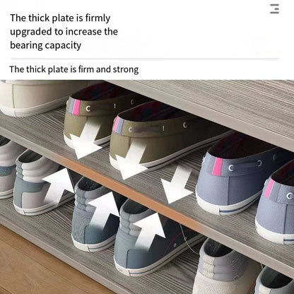 Entryway Stool Shelf