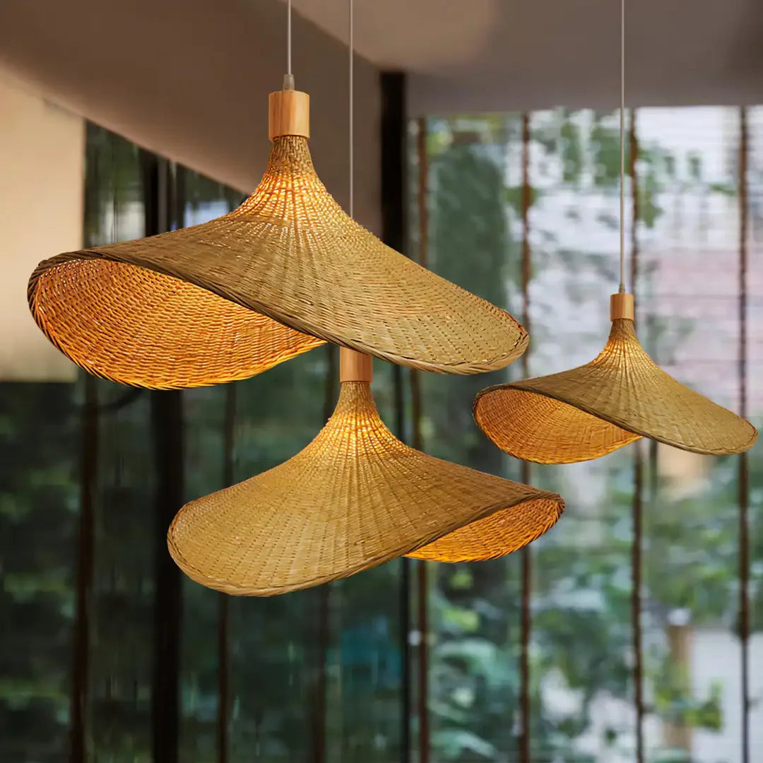 Rattan Pendant Light