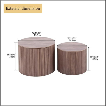 Modern Round Wood