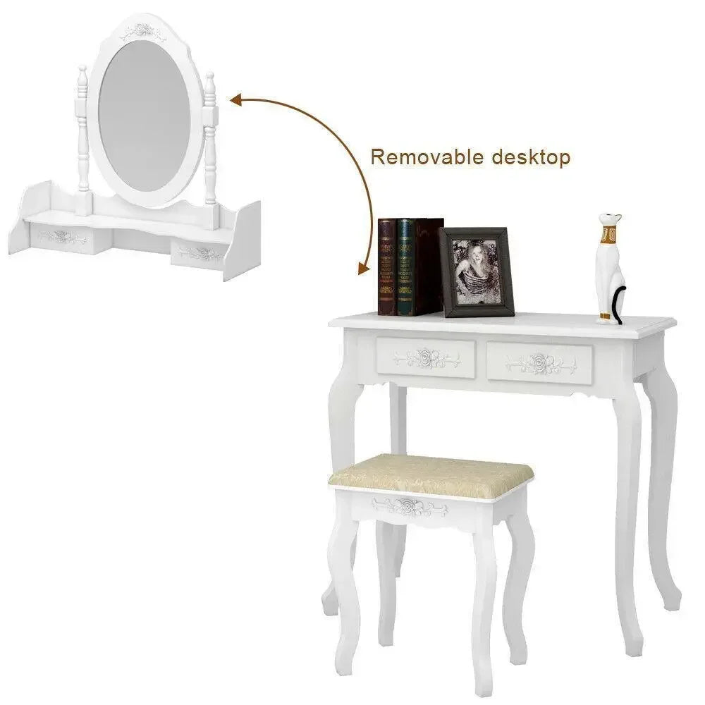 White Dressing Table