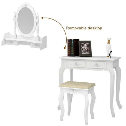 White Dressing Table