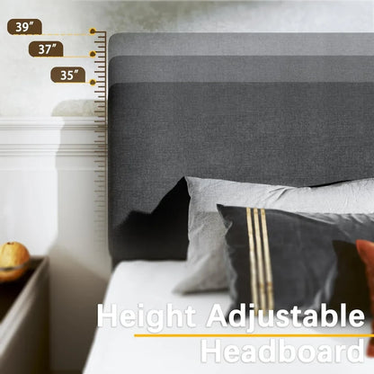 Adjustable Headboard Bed