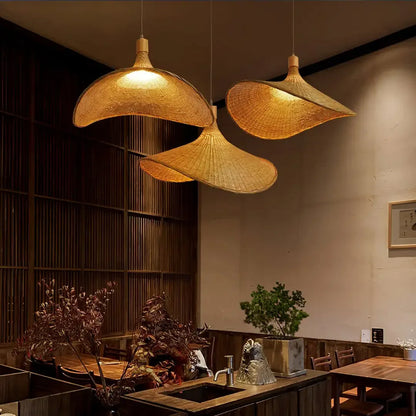 Rattan Pendant Light