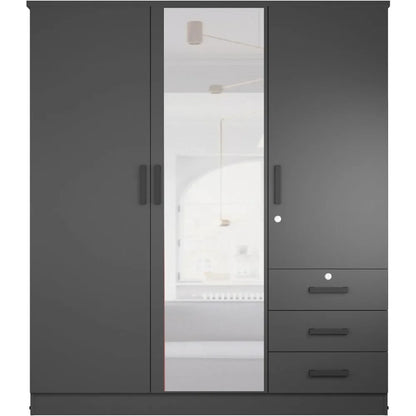 Mirror Door Wardrobe