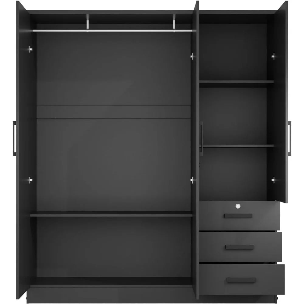 Mirror Door Wardrobe